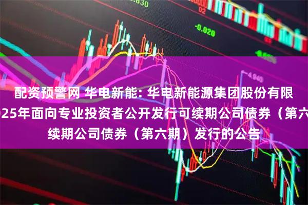 配资预警网 华电新能: 华电新能源集团股份有限公司关于完成2025年面向专业投资者公开发行可续期公司债券（第六期）发行的公告